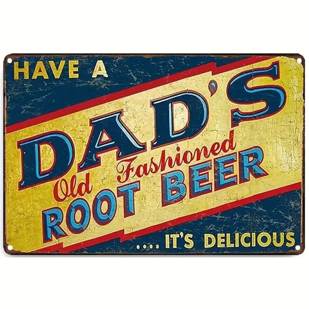 Have A Dad's Old Fashioned Root Beer Novelty Metal Sign 8" x 12" Wall Art Home & Garden:Home Décor:Plaques & Signs Style Your Walls